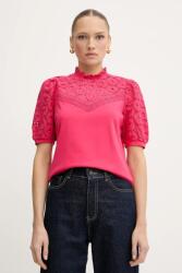Morgan blúz pamutból - rózsaszín M