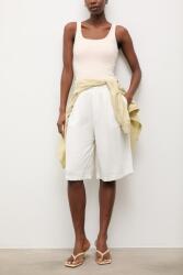 Answear. LAB vászon rövidnadrág - fehér M