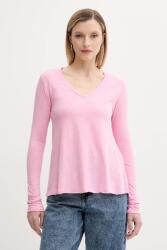 American Vintage hosszú ujjú - rózsaszín M