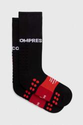 Compressport zokni Full Socks Run - fekete 39/41