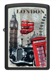 Zippo benzines öngyújtó - London vintage mintával (Z-152405)