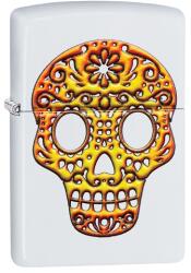 Zippo benzines öngyújtó - díszes sugar skull koponya mintával (Z-42802)