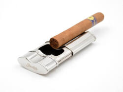 Passatore szivar hamutál, ezüst színű, szétcsúsztatható, 1 szivarnak (H-515421)