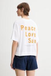 Marc O'Polo pamut póló - fehér S - answear - 20 990 Ft