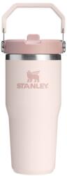 STANLEY Светлорозов термос от неръждаема стомана 410 ml IceFlow Flip Straw 2.0 Tumbler Rose Quartz - Stanley (100000116243)