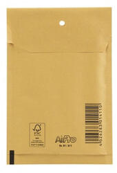 Bluering Légpárnás tasak 11/A szilikon külső méret 120x175mm, belső méret 100x165mm, Bluering® barna - nyomtassingyen