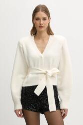 Rotate gyapjú kardigán - bézs L - answear - 88 990 Ft