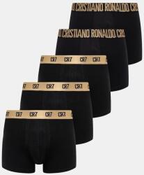 CR7 Cristiano Ronaldo boxeralsó (5 db) - fekete XL
