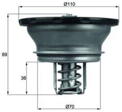 MAHLE Termostat chladenia MAHLE THD 3 82 (THD 3 82)