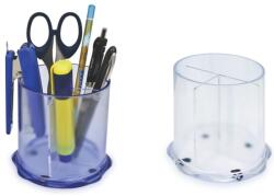 KEJEA Suport accesorii birou, 3 compartimente, transparent, KEJEA (KJ-K-059)