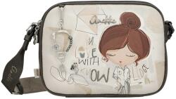 Anekke SOPHIA három különálló zippes részes átvetős divattáska 42803-188 - minosegitaska