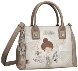 Anekke SOPHIA bowling fazonú dupla fogós közepes divattáska 42801-309 - minosegitaska