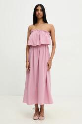 ANSWEAR pamut ruha - rózsaszín M - answear - 23 990 Ft