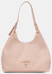 U. S. Polo Assn U. S. Polo Assn. női műbőr hobo táska Stanford - rózsaszín Univerzális méret
