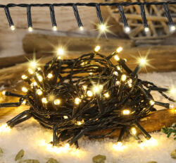 TRACON Karácsonyi sziporkázó fényfüzér, kültéri/beltéri (X25031) (CHRSTHOSW200WW)