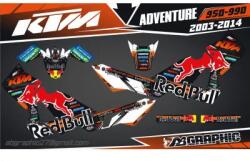 ABGRAPHIC Matrica Idomszettre KTM ADVENTURE 950-990 2003-2014 50224000 (50224000)