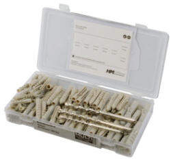 MÜLLNER Müllner dűbel, tipli + fúrószár készlet 6-8-10mm 160 db-os (BOX-DB160)