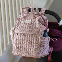 Pasito a Pasito Pelenkázó hátizsák - Cherry (Virágos)