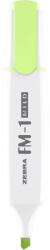 Zebra Szövegkiemelő 3, 5 mm, Zebra FM-1 Mild, zöld (55511) - officefirst