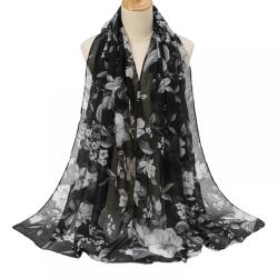 HARAHU BE-27335 Kendő - Fekete KP27335