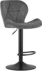 Klubfotel Bárszék WEST szürke/fekete