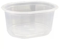  Oktogon tálka alj/kocsonyástál műanyag 375 ml 100 db/csomag (17173) - officefirst