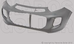 Kia Picanto 2015-2017 - Első lökhárító alapozott, ködlámpás