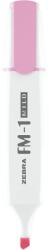 Zebra Szövegkiemelő 3, 5 mm, Zebra FM-1 Mild, rózsaszín - papirx