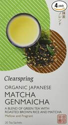 Clearspring bio japan matcha genmaicha tea 20x1, 8 g 36 g