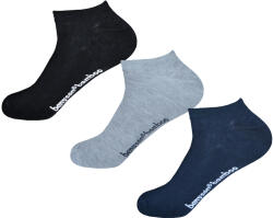 Benysøn 3PACK zokni Benysøn alacsony bambusz zokni többszínű (BENY-5003) L