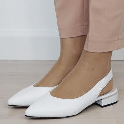 SOFILINE Pantofi albi decupati din piele naturala BY6943-2 03 (BY6943-2WHITE-38)