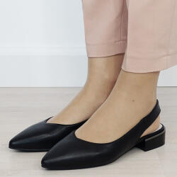 SOFILINE Pantofi negri decupati din piele naturala BY6943-1 03 (BY6943-1BLACK-38)