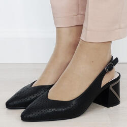 SOFILINE Pantofi negri perforati din piele naturala BY6885-1 02 (BY6885-1BLACK-39)