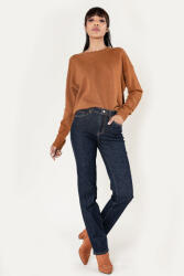 Nina Carter Blugi Dama Albastru inchis Straight Nina Carter P517-18 M9 (P517-18RAWBLUE-36)