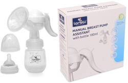 Lorelli Mellszívó Assistance, 180 ml-es cumisüveggel - diaper
