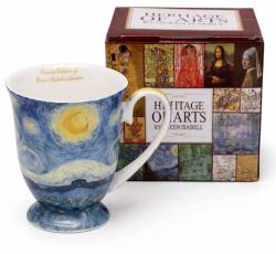 Queen Isabell Van Gogh Csillagos éj porcelán bögre 300 ml - díszdobozban (IMO-PP-W25VG738B-24219)