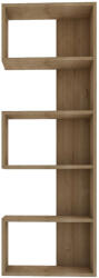 Timeless Home Raft de cărți 150x51.8x31.6cm, Stejar (ASI30005) Raft