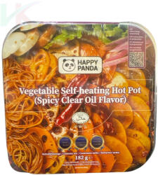  Happy Panda önmelegítő zöldséges hotpot - csípős olajos íz 182 g