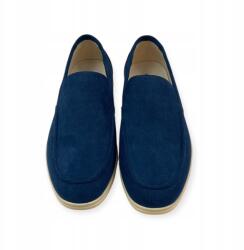  Férfi velúr mokaszin Old Money 39-es méret (F20-13)