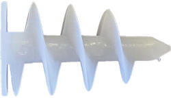  Csavarmenetes polisztirol dübel minimum 5cm-es szigeteléshez 48mm TORX-40 polipropilén