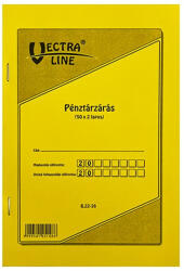 VECTRALINE Nyomtatvány pénztárzárás VECTRALINE A/5 50x2 lapos (B22-26/N) - papir-bolt
