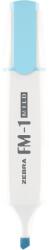 Zebra Szövegkiemelő 3, 5 mm, Zebra FM-1 Mild, kék - suplix