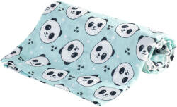 BOCIOLAND 100% bambusz anyagból készült textil pelenka - kék panda (363261)