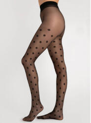 Fiore SPRING 20 DEN mintás fekete harisnyanadrág