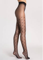 Fiore SANDY 15 DEN mintás fekete harisnyanadrág