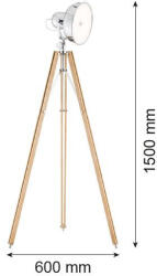 Argon FOTO NEW 3354 Állólámpa 1x22, 5W/LED 3000K 2450LM IP20 (3354)