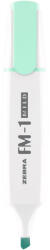 Zebra Szövegkiemelő 3, 5 mm, Zebra FM-1 Mild, kékeszöld - delfinbuvar