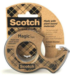 3M Ragasztószalag, adagolón, 19 mm x 33 m, környezetbarát, 3M "Scotch® Magic", áttetsző