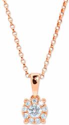 White & Black Briliáns gyémánt medál - 0, 08 karát (AU14460)