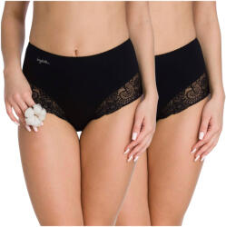 Key Bugyi magas derekú pamut fekete Lpf 111 2 pár S (LPF 111 CZ)